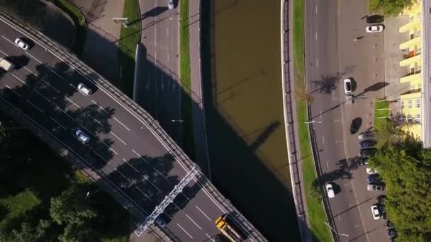 Rio Yauza Embankment — Vídeo de Stock