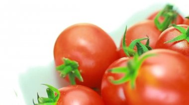 orijinal ve taze tomato.red kiraz domates sulu rotate.concept