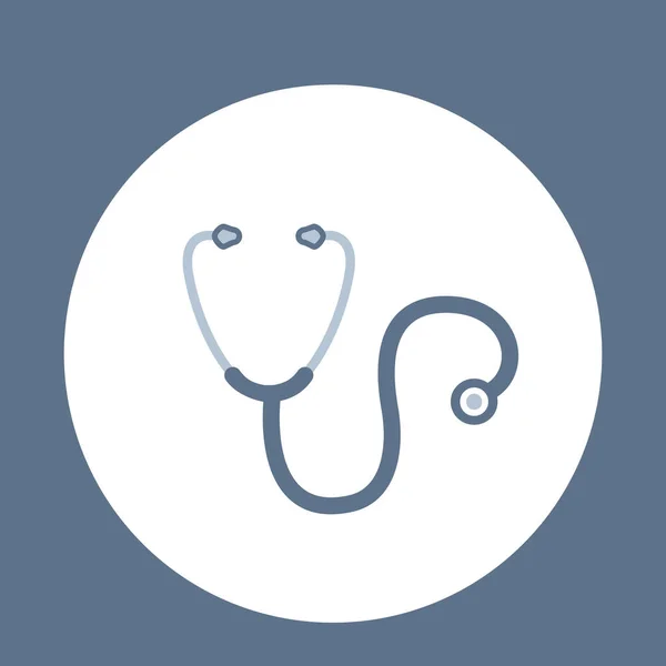 Kurumlar ve atamalar için doktorlar steteskop logosu