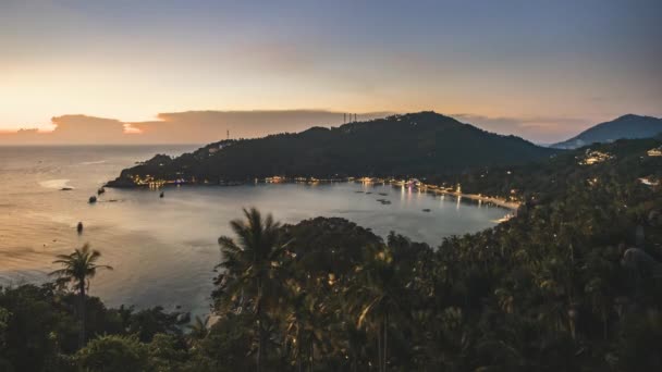 森林の丘と美しいバリ島の海岸線 — ストック動画