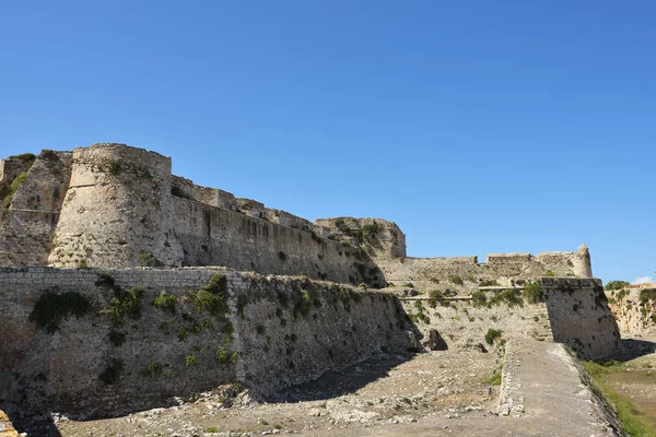 Methoni Venedik Kalesi Ndeki Kapıya Giden Köprü Mora Messenia Yunanistan — Stok fotoğraf