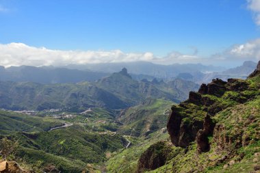 güzel gran canaria manzara. Kanarya Adası, İspanya