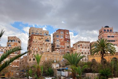  The old city of Sanaa is declared a UNESCO World heritage site, now destroed due to civil war clipart