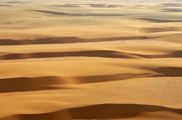 Vista Aérea Del Hermoso Paisaje Del Desierto Namib Atardecer Volar —  Fotos de Stock