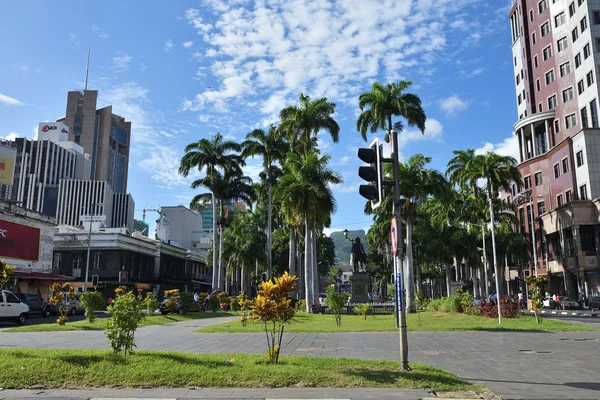 Bel Ombre Mauricius Dubna 2013 Centrální Čtvrti Port Louis Kapitál — Stock fotografie