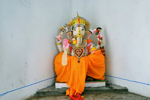 Poste Flacq Maurício Maio 2013 Estátua Ganesha Templo Hindu Templo — Fotografia de Stock