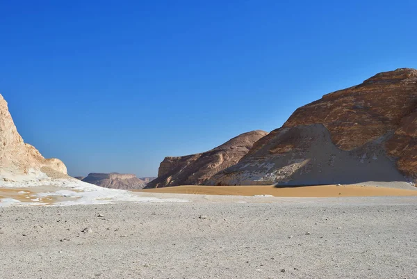 Tower Mountains Aqabat Wüste Bei Sonnenaufgang Afrika Sahara Ägypten — Stockfoto