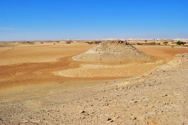 Sahara Woestijn Westelijke Woestijn Ain Khadra Ain Wadi Egypte Afrika — Stockfoto