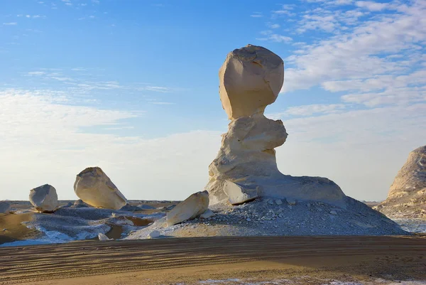 Gyönyörű Absztrakt Természetben Rock Formáció Aka Szobrok Fehér Nyugati Sivatagban — Stock Fotó