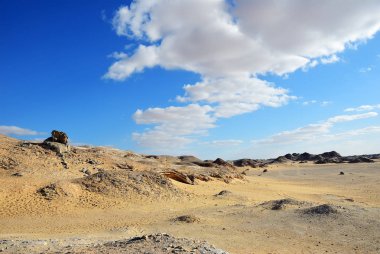 The Sahara desert, Western desert. Egypt. Africa clipart