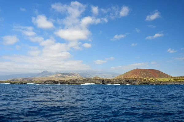 Vista Mozzafiato Delle Montagne Vulcaniche Sulla Costa Tenerife Isole Canarie — Foto Stock