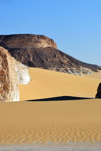 Cenário Deserto Aqabat Saara Egito — Fotografia de Stock