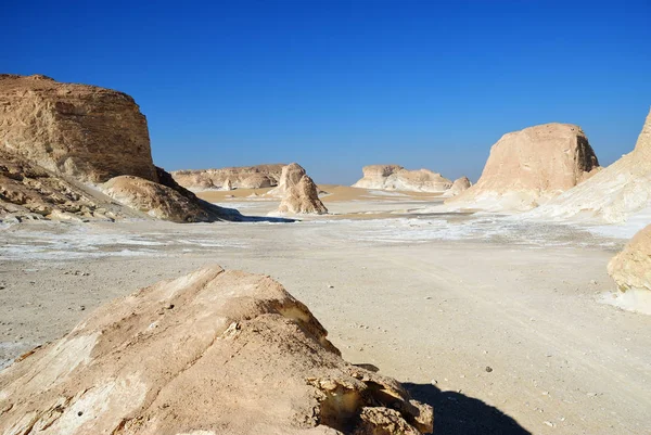 Montañas Torre Aqabat Paisaje Desierto África Sahara Egipto — Foto de Stock