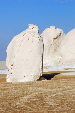 Güzel soyut doğası kaya oluşumları Western beyaz çöl, Sahara. Mısır