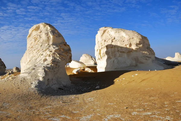 Vackert Landskap Västra Vit Öken Sahara Egypten — Stockfoto