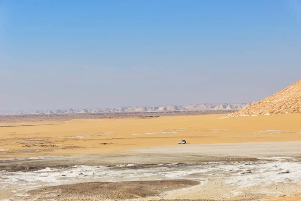 Věž Hory Aqabat Poušť Době Východu Slunce Afrika Sahara Egypt — Stock fotografie