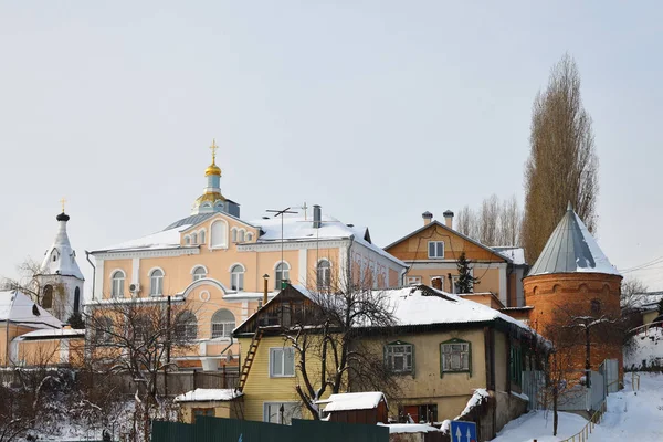 Alekseev Akatov Monasterio Convento Diócesis Voronezh Iglesia Ortodoxa Rusa Rusia —  Fotos de Stock