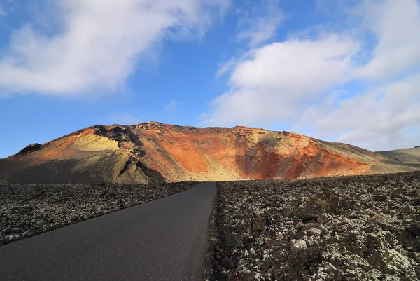 Lanzarotes landskap. Canary island. Spanien — Stockfoto