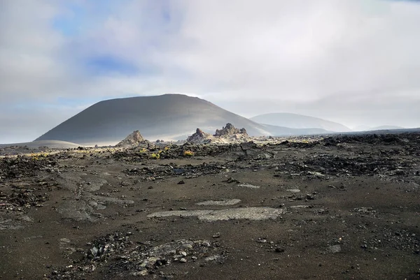 Lanzarote táj. Kanári-szigetek. Spanyolország — Stock Fotó