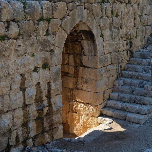 Nimrod kale, Golan Tepeleri, İsrail — Stok fotoğraf