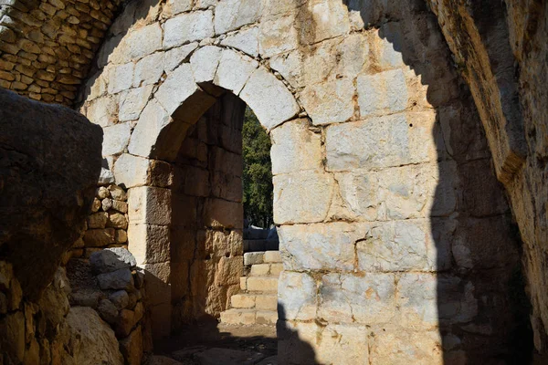 尼姆罗德堡垒，戈兰高地以色列 — 图库照片