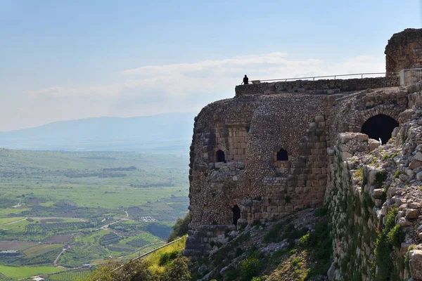 Nimrod fästning, Golanhöjderna, ISR. — Stockfoto