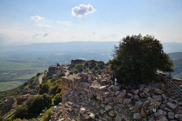 Fortaleza Nimrod, Altos del Golán, Israel — Foto de Stock