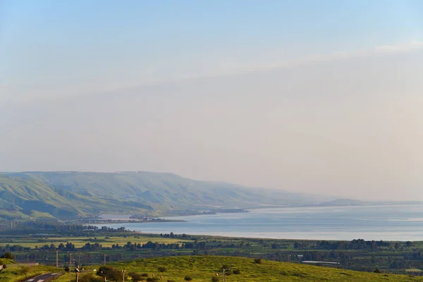 Paysage de Galilée, lac Kinneret. Israël — Photo