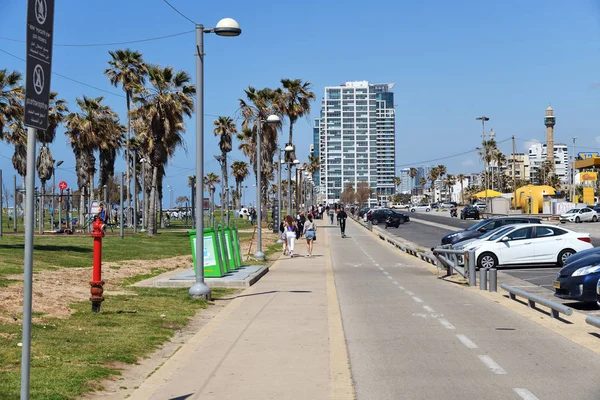 Paseo marítimo de Tel Aviv. Israel —  Fotos de Stock