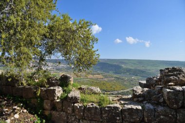 Nimrod kale, Golan Tepeleri, İsrail