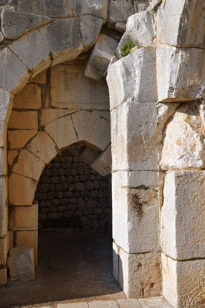 Fortaleza Nimrod, Altos del Golán, Israel — Foto de Stock