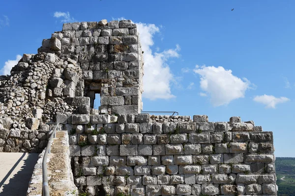 Крепость Нимрод, Голанские высоты, Израиль — стоковое фото