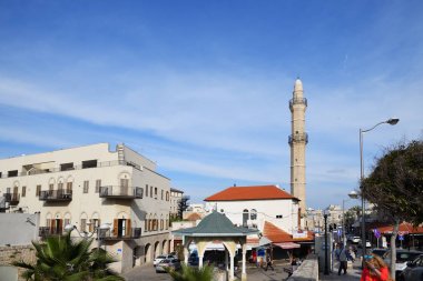 Yafa'daki Al Mahmoudiya Camii artık Tel Aviv-Yafo Isra'nın bir parçası.