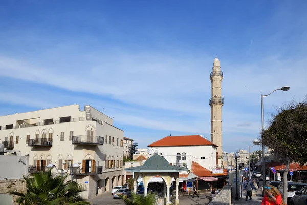 A Mesquita Al Mahmoudiya em Jaffa agora faz parte de Tel Aviv-Yafo Isra — Fotografia de Stock