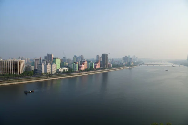 Pyongyang, hoofdstad van Noord-Korea. Dvk — Stockfoto