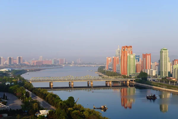 Pyongyang, capitale della Corea del Nord. RPDC — Foto Stock
