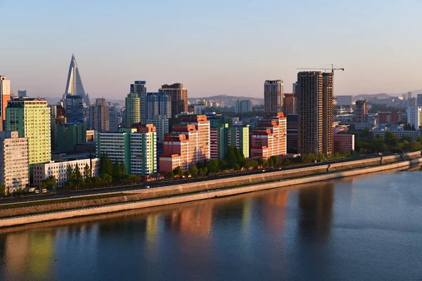 Pyongyang, capital of the North Korea. DPRK — Stock Photo, Image
