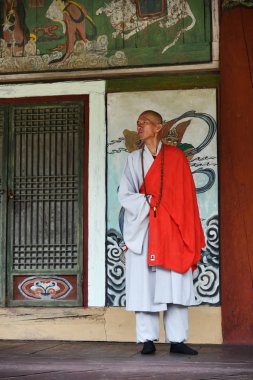 Kuzey Kore 'de Budist manastır Bohen 