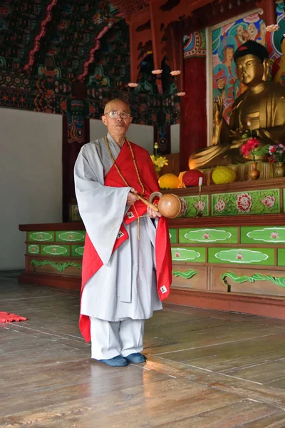 Buddhistický klášter Bohen v Severní Koreji — Stock fotografie