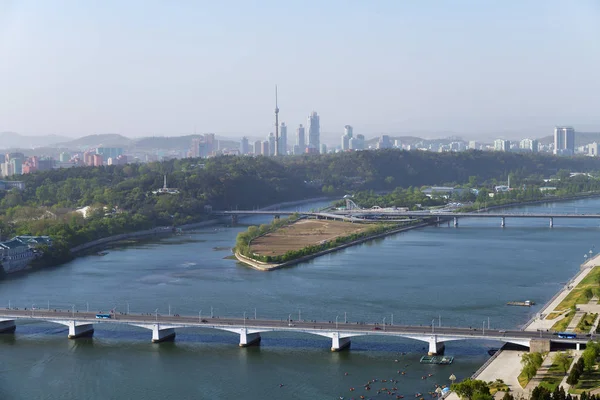 Pchjongjang, Severní korea — Stock fotografie