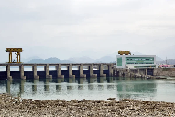 北朝鮮。水力発電所 — ストック写真