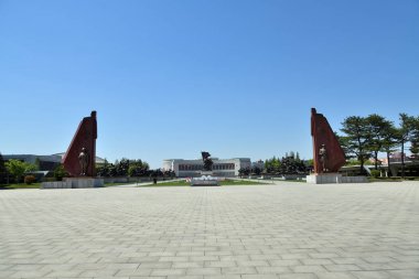 Pyongyang, Kuzey Kore. Zafer Müzesi