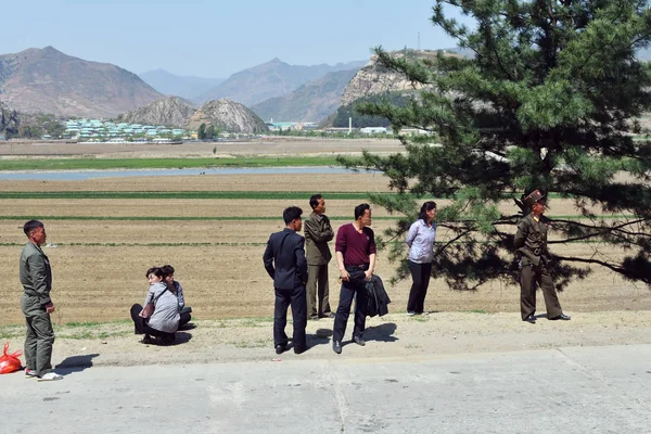 Coreia do Norte. Pessoas — Fotografia de Stock