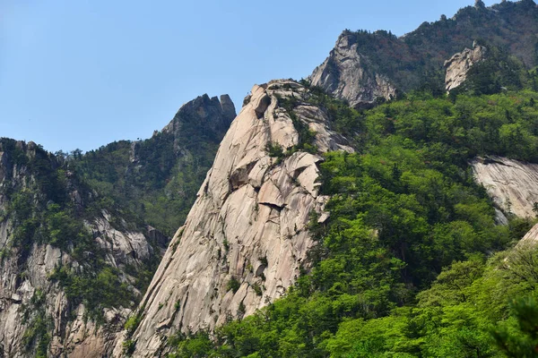 朝鲜。钻石山。库姆冈山 — 图库照片