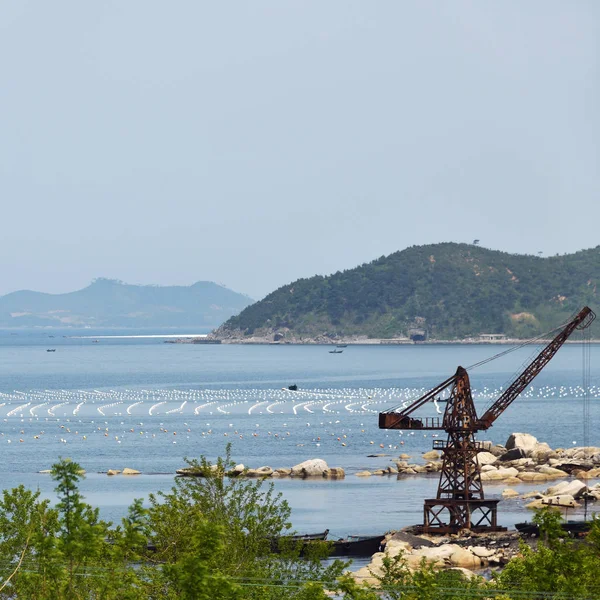 Coreia do Norte. Mares do mar do Japão ou do Mar do Leste . — Fotografia de Stock