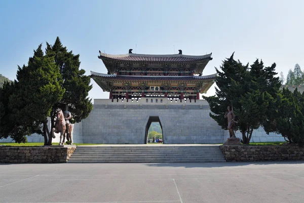 Pyongyang, Noord-Korea. Taesongsan Park — Stockfoto