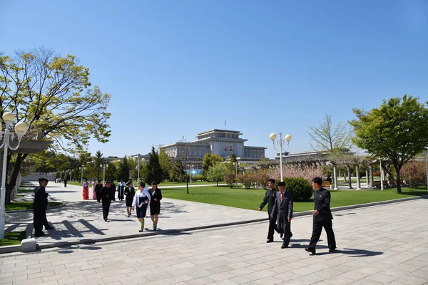 Mausoleo. Pyongyang, Corea del Norte — Foto de Stock