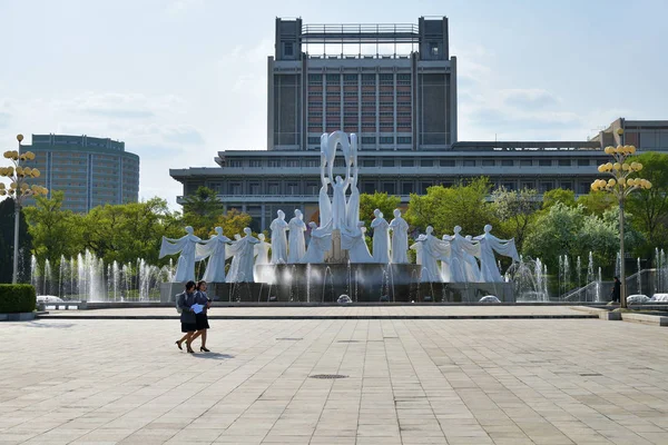 Mansudae Art Theatre, Pjongyang, Nordkorea — Stockfoto