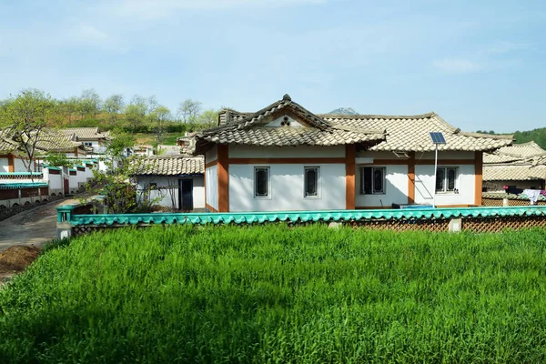 Coreia do Norte. Campo de aplicação — Fotografia de Stock