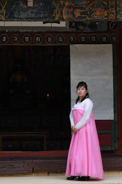 Buddhistický klášter Bohen v Severní Koreji — Stock fotografie